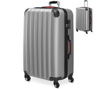Maleta de viaje Baseline plata 45,5x28x70cm 90L rígida
