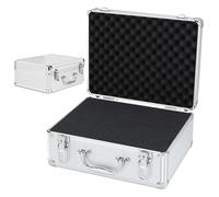 Maleta rígida impermeable | Caja de aluminio con diseño de asa, funda protectora multifunción para documentos, cerradura de seguridad para cámara, esponja integrada, A, Refer to description, Unisex