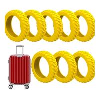 Maleta Ruedas - Colorido Silicona Equipaje Spinner Cubiertas para Congeladores, Maletas, Cunas