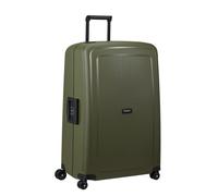 Samsonite S'Cure Maleta Trolley Grande, 81 cm | Oliva, maleta rígida, 81H x 55W x 35D cm, 138 L, 5 kg, con candado TSA y asa de trolley multiposición