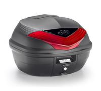 K355NT2 - Top case de moto Kappa Monolock Reflector ahumado 35lt