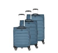 Travelite Skaii 4 Roll Maleta Set 3pcs. azul