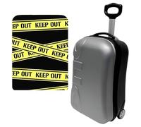 Maleta Trolley 20" cabina CON FUNDA PROTECTORA "Keep out"