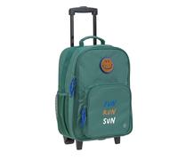 Maleta trolley infantil Lässig Little Gang verde oscuro 22 L a partir de 3 años