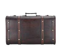 Maleta Vintage, Maleta decorativa, Hermosa portátil de doble capa para accesorios de fotografía Caja de decoración Hombres Mujeres Estudio fotográfico