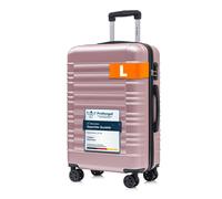 Maleta YONSLY de 28/24/20/16 pulgadas con candado de combinación, agarre de goma suave, 4 ruedas, caja de malla, maleta de viaje ligera, equipaje de mano, maleta rígida, grande, minimalista, para Silv