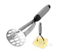 Maletas de patata | 27.4 Cm utensilio de cocina manual, prensa puré de patatas, para cocinar y hornear frutas y verduras y zanahoria uso diario