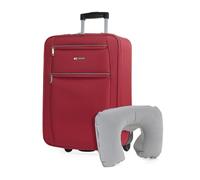 ITACA - Maletas de Viaje - Maleta Cabina 55x40x20 - Maletas de Viaje Cabina Material EVA Superligero - Maleta de Cabina Avion. Maleta de Mano. Maleta Pequeña, Rojo