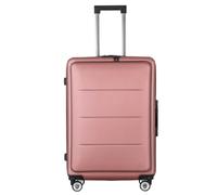 Maletas De Viaje Equipaje del Estuche Rígido De La Maleta del Equipaje De La Apertura Delantera con La Cerradura del Código De La Maleta TSA De Las Ruedas del Hilandero Maleta Viaje (Color : C, Size