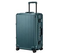 Maletas de Viaje Equipaje Duro De Shell De La Maleta con El Marco De Aluminio, Ninguna Maleta De La Cremallera con Las Ruedas del Hilandero Mala Viagem Cabine (Color : A, Size : 28in)