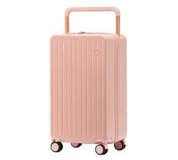 Maletas de Viaje Maleta con Contraseña De Gran Capacidad para Mujer, Maleta A Prueba De Agua ABS con Ruedas Universales para Hombre Mala Viagem Cabine(Color:D,Size:24inch)