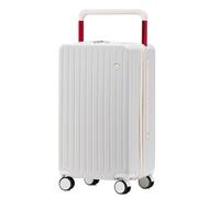 Maletas de Viaje Maleta con Contraseña De Gran Capacidad para Mujer, Maleta A Prueba De Agua ABS con Ruedas Universales para Hombre Mala Viagem Cabine(Color:C,Size:24inch)