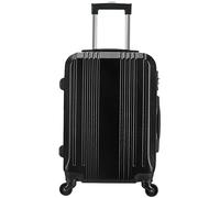 Maletas de Viaje Maleta De Seguridad De Equipaje De Mano Ligera De Carcasa Dura Equipaje De Almacenamiento De Gran Capacidad Mala Viagem Cabine (Color : Black, Size : 24IN)