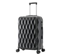 Maletas de Viaje Maletas con Ruedas Contraseña Equipaje De Mano Maleta De Almacenamiento De Gran Capacidad Mala Viagem Cabine (Color : Black, Size : 20 in)