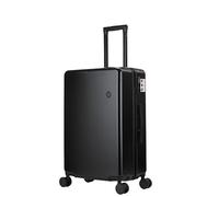 Maletas de Viaje Maletas con Ruedas Equipaje Anti-caída Resistente Al Desgaste Maletas De 20/24 Pulgadas Ligeras Mala Viagem Cabine (Color : Black, Size : 20in)