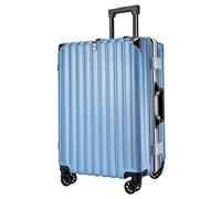 Maletas de Viaje Maletas De 22 Pulgadas Maletas Unisex De Gran Capacidad con Ruedas Mala Viagem Cabine (Color : A, Size : 22inch)