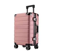 Maletas de Viaje Maletas Ruedas Giratorias De Doble Fila Equipaje Viaje Portátil, Cerradura De Combinación Doble TSA Mala Viagem Cabine (Color : F, Size : 24inch)