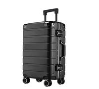 Maletas de Viaje Maletas Ruedas Giratorias De Doble Fila Equipaje Viaje Portátil, Cerradura De Combinación Doble TSA Mala Viagem Cabine (Color : C, Size : 20inch)