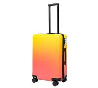 Maletas de Viaje Maletas TSA Candado De Combinación con Ruedas Universales Gradiente Equipaje Estilo California Mala Viagem Cabine (Color : A, Size : 24 in)