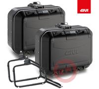 Maletas Lateral GIVI Dolomiti Negro 30L PLR4126 Kawasaki Versys 1000-SE 2019-21