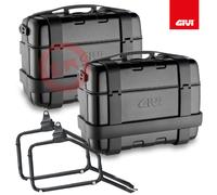 Maletas Lateral GIVI Trekker Negro 33L PLR3112 Suzuki DL 650 V-Strom 2017-2021