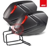 Maletas Lateral GIVI V37NN + Chasis PLX3112 Suzuki DL 650 V-Strom 2017-2021