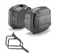 Coppia Valijas Laterales GIVI MONOKEY 35L TREKKER LITE TRK35BBPACK2 Negro