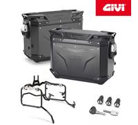 Maletas Lateral Outback 37/33 + Marcos [ GIVI ] Suzuki V-Strom 800 De 2023 2024