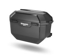 Maletas laterales TR27 Shad en negro de 27 Lts