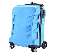 Maletas portátiles Maletas con Ruedas 21 Pulgadas Carrera en Equipaje Creativo Scooter de pc Maleta Dura Impermeable Que Absorbe el Equipaje de los Estudiantes Que Absorbe el alumno para Usar para