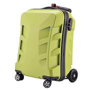 Maletas portátiles Maletas con Ruedas 21 Pulgadas Carrera en Equipaje Creativo Scooter de pc Maleta Dura Impermeable Que Absorbe el Equipaje de los Estudiantes Que Absorbe el alumno para Usar para