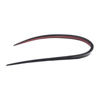 Maletero Alerón Alerón Coche Alerón Negro Accesorio Fibra Carbono Alerón Coche Alerón Trasero Suave Techo Coche Alerón Maletero Moldura Borde Alerón Trasero Maletero Alerón