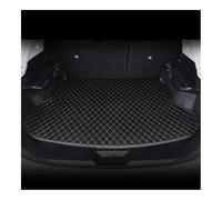 Maletero Alfombra Compatible con Toyota Crown 2010 2011 2012 2013 2014 2015 2016 2017 2018 Esteras para Maletero Coche Personalizadas Cuero PU Alfombra Interior(Black Beige,2010-2014)