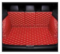 Maletero Alfombra para A3 para Sportback para Mk4 2021 2022 Alfombrilla Maletero Cobertura Completa para Coche, Revestimiento Carga Alfombrillas(Rojo)