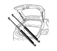 Maletero Amortiguador para Chrysler Town/Country 2011-2016(OEM-68089034AA)-66.8cm, 2 Piezas Soportes Amortiguadores de Elevación del Portón Trasero Gas Resorte