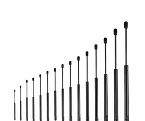Maletero Amortiguadores Universal 250N/56LB 150-600mm | Amortiguador De Gas Con Rótula Para Capó, Portón Trasero O Maletero(YQ 8 18-160-400)