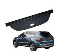 Maletero Cubierta de Carga para Kia Sorento, SUV Bandeja Portaequipajes Retráctil, Persiana Enrollable para Paquete de Maletero, Aleación de Aluminio 2009-2012,2013-2014,2015-2017,2018-2020,2021+