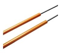 Maletero Gas Portón Trasero Amortiguadores Para El Portón Trasero Para Nissan Para Skyline GT-R BNR34 ER34 Para Coupé Con Alerón 1999-2002 Amortiguador Amortiguadores Resorte(Naranja)