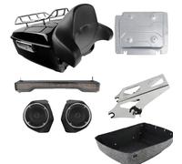 Maletero King Pack para Motocicleta con Altavoz De 6,5 ", Portaequipajes para Harley Street Glide ST FLHXST 2022-2023