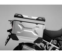 SW-Motech TRAX ADV M Side case. Aluminum. 37 l. Right. Silver.