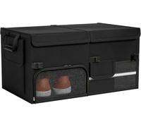 Maletero Plegable para Land Rover Discovery 4 S/SE/HSE | DiseñO De Doble Compartimento Para Organizar El Maletero Plegable Ventana De Malla Visible Y Cierre De Hebilla Segura