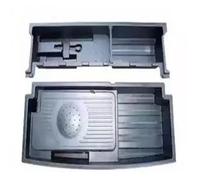 Maletero Trasero Estante Cortina Bandeja Organizadora Maletero Para Chery Para ICAR 03 Para JAECOO J6 2024 Caja Almacenamiento Inferior Maletero Trasero ABS Interior Impermeable Cubierta Carga(B)