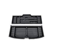 Maletero Trasero Estante Cortina Caja Almacenamiento Multiusos Para Maletero Para CRV 2023, Modificada, Con Decoración Para Llanta Repuesto, Gran Capacidad, Esenciales Viaje Cubierta Carga(2piece)