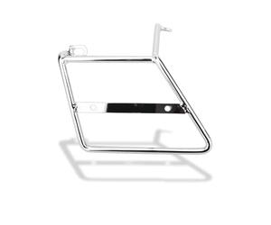 Maleteros y portaequipajes Soporte Lateral para Bolsa De Sillín Izquierda De Motocicleta Compatible para Dax 125 para ST125 (2021-2024) Motocicleta Portaequipajes(Plata)