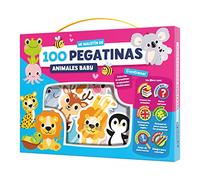 MALETIN 100 PEGATINAS - ANIMALES BABY