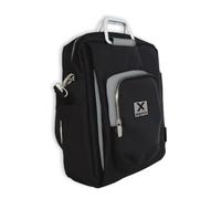 Maletín Approx appNBST15x Multicompartimentos 15.6" Nylon Negro-Gris Asa Metálica y Fijación a Trolley