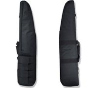 Maletin Arma Larga, Bolsa Táctica para Armas, Estuche para Carabina, Estuche Blando para Rifle, Adecuado para Deportes de Pesca, Caza y Tiro(Black,47in/120cm)