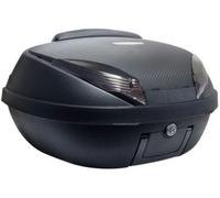 Maletín Bolsa Maleta 52 Litros Negro Carbón Universal Con Placa Y Respaldo