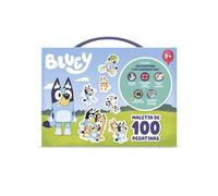 Maletín con 100 Pegatinas IMAGILAND Bluey