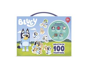 Maletín con 100 Pegatinas IMAGILAND Bluey